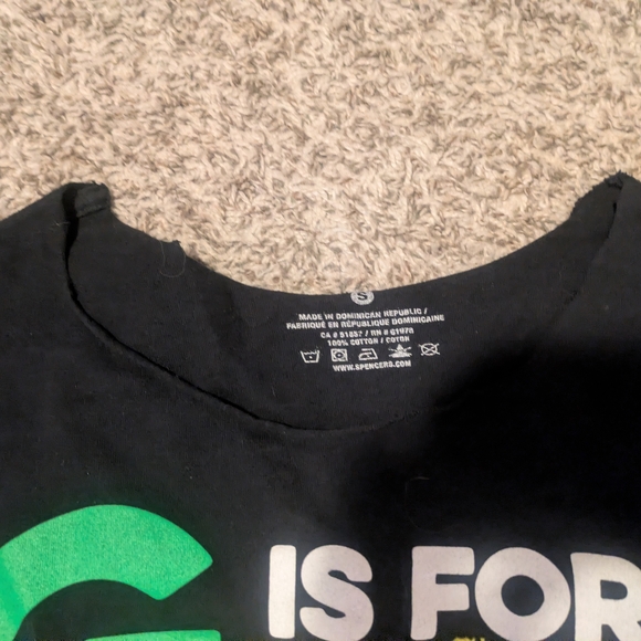 Retro Comic Graphic Tee "G Is For Gaslight" - Picture 3 of 4